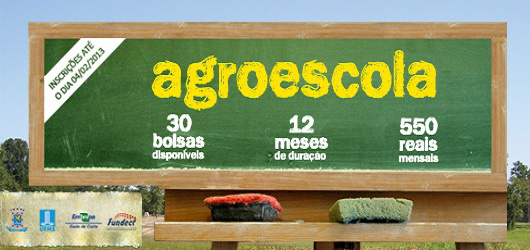 Inscrições para seleção pública do Programa Agroescola foram prorrogadas