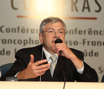 Países de língua portuguesa e francesa discutem sistema de saúde em Campo Grande Normand Asselin, secretário geral da Colufras.