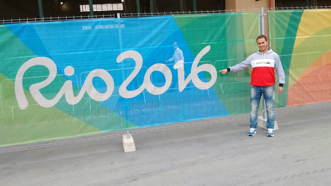 Amambaiense é voluntário na Olimpíada Rio 2016 Ramon esteve no Rio de Janeiro no final do mês de junho / Foto: Arquivo Pessoal