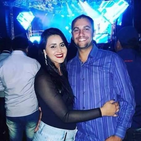Jean ao lado da esposa Patrícia / Foto: Divulgação