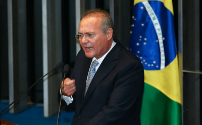 Com 56 votos, Renan Calheiros é eleito presidente do Senado Com 56 votos, Renan Calheiros venceu Pedro Taques na disputa pela Presidência do Senado