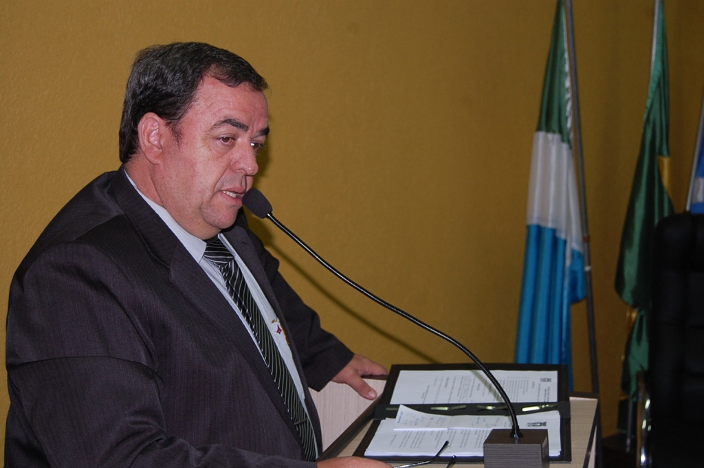 Vereador Dilmar quer galerias de águas pluviais e rede de esgoto na vila Limeira Vereador de Amambai, Dilmar Bervian (DEM) / Foto: Divulgação