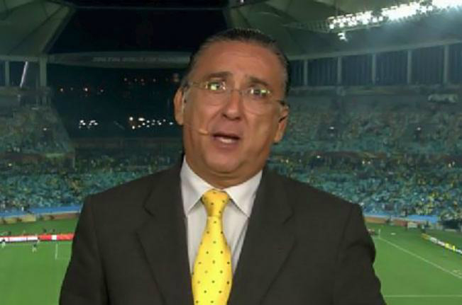 Galvão Bueno está fora da Olimpíada