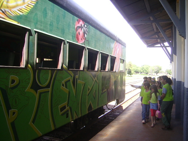 Estudantes de Três Lagoas recebem Trem Ambiental nesta terça-feira