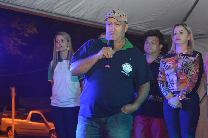 14ª Feira do Peixe teve início em Amambai Presidente da Associação dos Piscicultores de Amambai, Sergio Oliveira Nunes / Foto: Moreira Produções