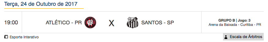 Jogo de hoje (24) - 1ª rodada - BR de Aspirantes
