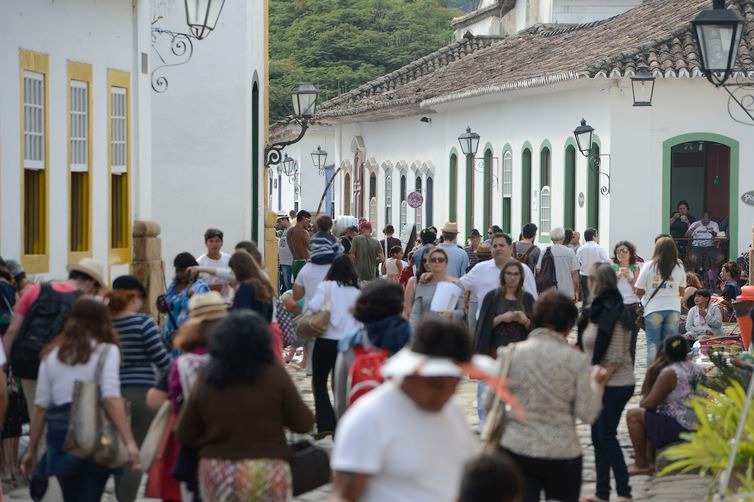 Paraty sedia até domingo a 17ª edição da Flip Foto de edição anterior da Flip - Tomaz Silva/Arquivo/Agência Brasil