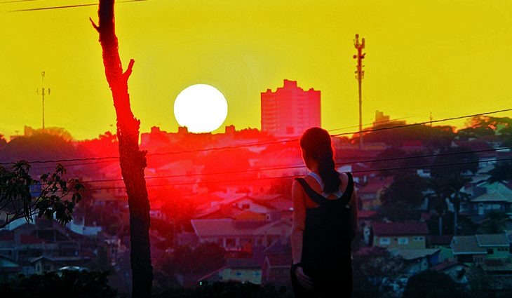 Ar seco e quente pode marcar o sábado em Mato Grosso do Sul Foto: Divulgação