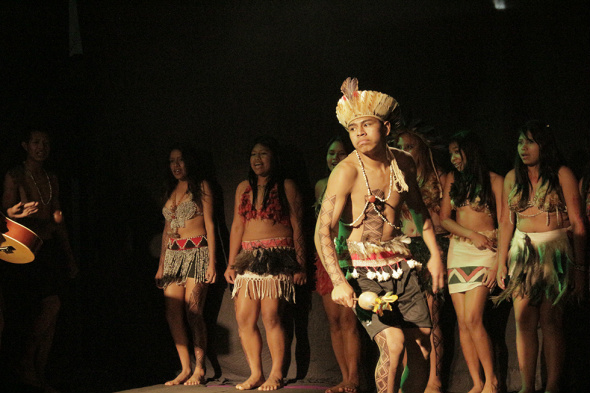 Grupo de Dança Arandú foi destaque no evento, com apresentações típicas e modernas / Foto: Decom