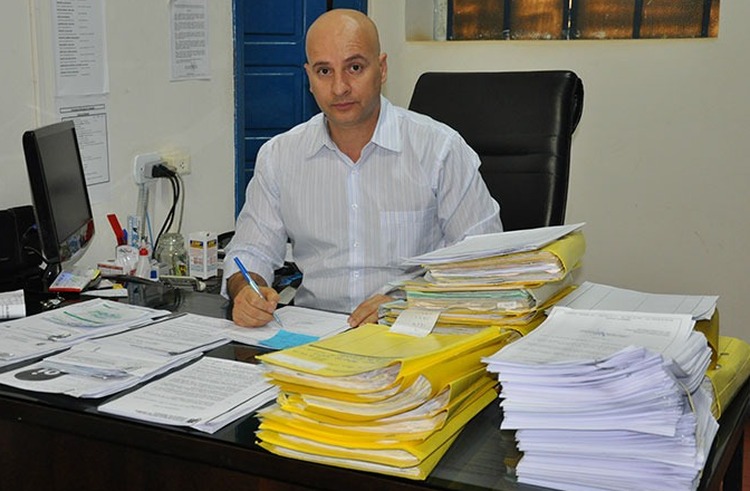 Willams está internado no Hospital Evangélico, em Dourados / Foto: Decom