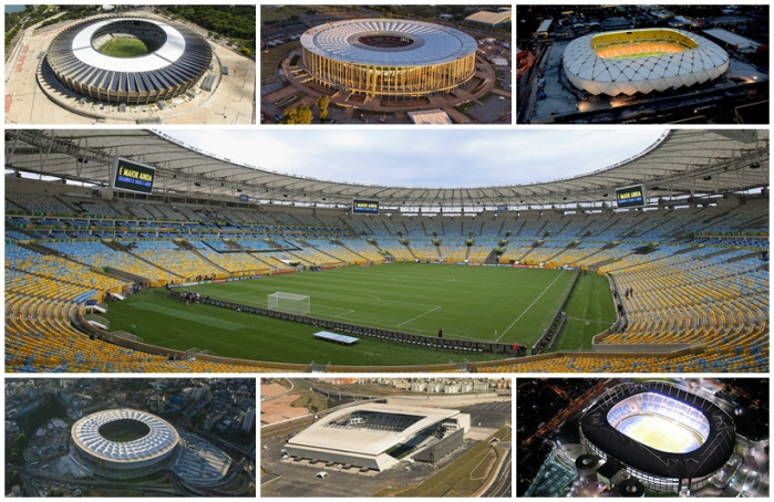 Torneio de futebol olímpico será disputado em seis cidades e sete arenas Torneio de futebol olímpico será disputado em seis cidades e sete arenas