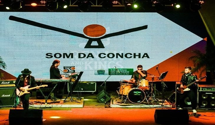 Som da Concha 2021 é alegria para o público e alento para a cultura do MS Foto: Ricardo Gomes