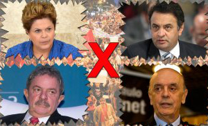 PT e PSDB vivem dilema: Dilma x Lula, Aécio x Serra PT e PSDB vivem dilema: Dilma x Lula, Aécio x Serra