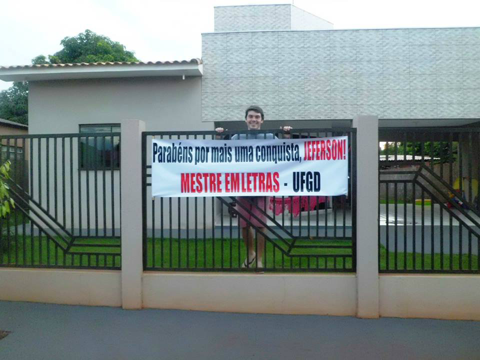 Município de Aral Moreira ganha um mestre em Letras/UFGD