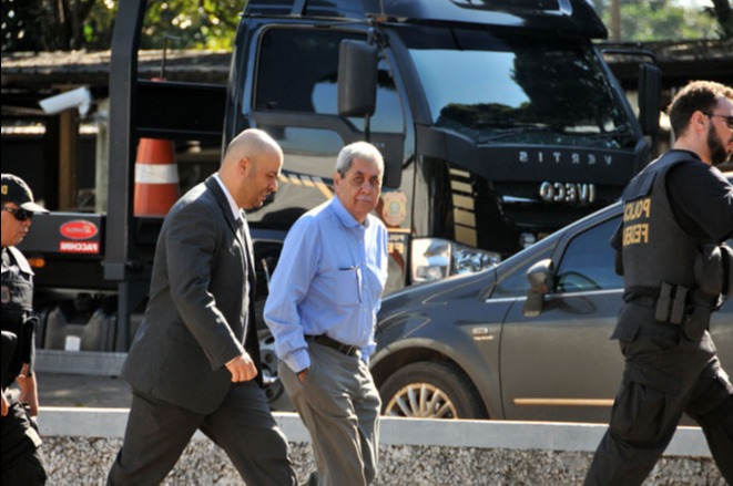 Puccinelli, o filho e advogado são presos pela Polícia Federal em Campo Grande Ex-governador quando foi preso pela PF em novembro do ano passado - Foto: Valdenir Rezende/Arquivo/Correio do Estado
