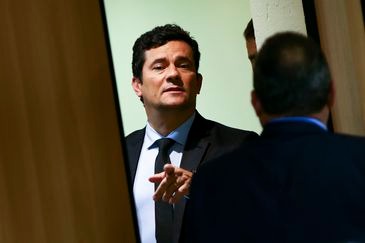 O ministro da Justiça e Segurança Pública, Sergio Moro, se reuniu com autoridades nos EUA - Marcelo Camargo/Arquivo Agência Brasil