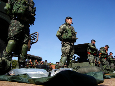 Exército divulga balanço final da Operação Ágata 8 na fronteira Foto: Lúcia Morel / Correio do EstadoExército intensificou ações na fronteira contra o crime