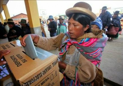 As eleições acontecem neste domingo (12) no território bolivianoFoto: Divulgação