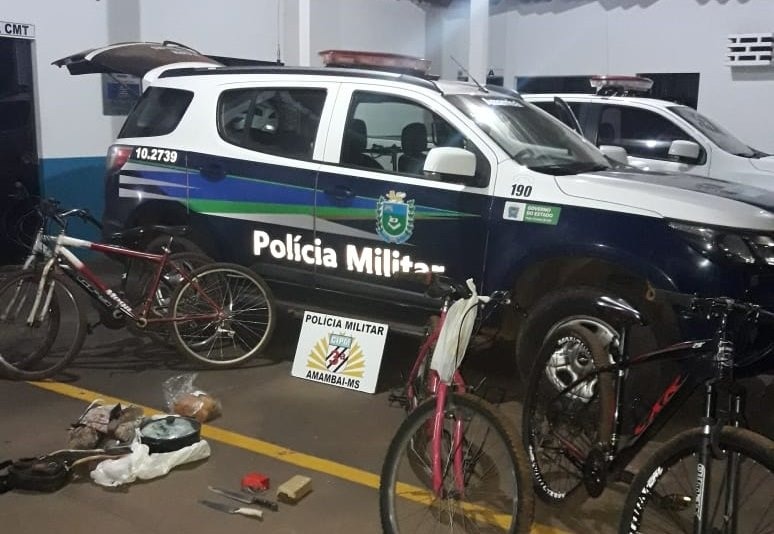 4 bicicletas foram recuperadas  / Foto: 3ª CIPM