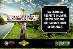 Campanha de prevenção de acidentes nas estradas começa a ser veiculada