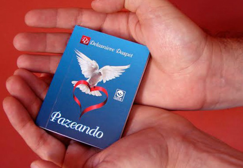 “Pazeando” tem aproximadamente sete centímetros de largura por nove de altura, dimensões que o colocam como recordista no Estado segundo dados da Biblioteca Pública Estadual Isaías Paim / Foto: Divulgação