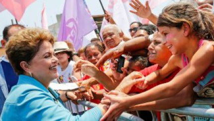 Dilma: apoio de Marina a Aécio é compreensível
