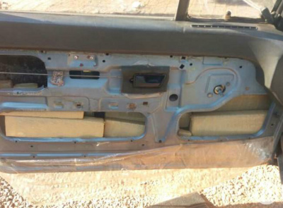 Droga estava oculta em compartimentos da Parati (Divulgação/DOF)