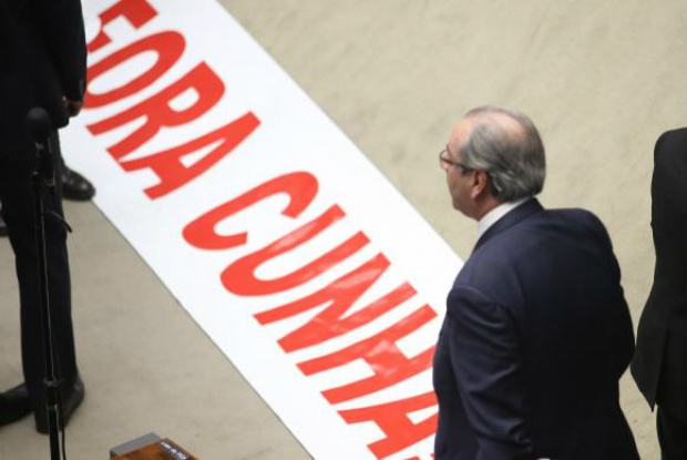 Câmara cassa mandato de Eduardo Cunha por 450 votos a favor e dez contra Processo de cassação de Eduardo Cunha durou 11 mesesFoto: Fabio Rodrigues Pozzebom/Agência Brasil