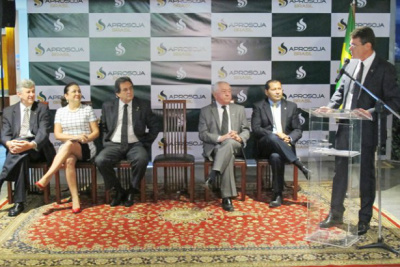 O compromisso é do novo presidente da Aprosoja Brasil, Almir Dalpasquale, ao tomar posse da entidade na quarta-feira (21), em Brasília.Foto: Divulgação