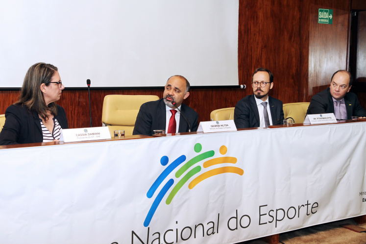 Ministro quer Sistema Nacional do Esporte inclusivo e com acesso a todos Foto: Francisco Medeiros/ME