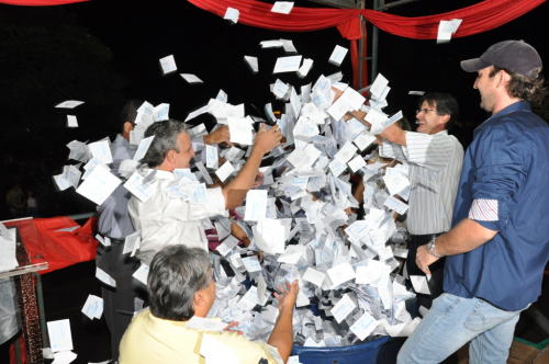 Prefeitura realizou o sorteio dos prêmios do IPTU 2011.