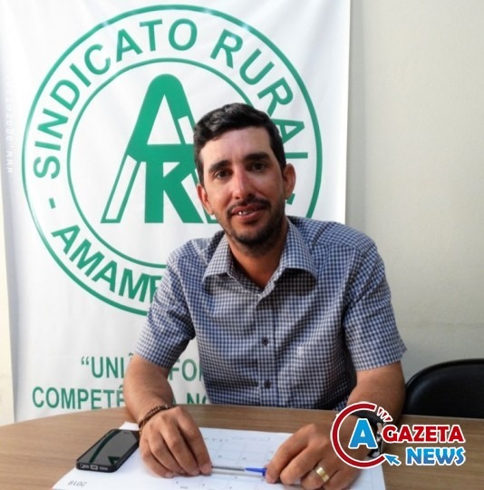 Sindicato Rural realiza Almoço do Produtor Rural em Amambai Presidente do SRA, Ronan Nunes da Silva, convida toda população para participar do 1º Almoço do Produtor Rural. (Foto: Raquel Fernandes)