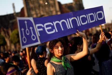 Protesto contra feminicídio e violência contra mulheres/ Foto: Edgard Garrido