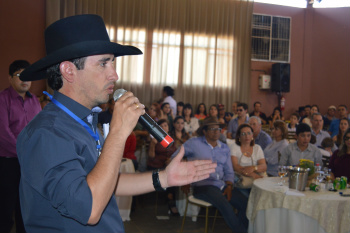 Leilões da 28ª Expobai trouxeram bons resultados Presidente do SRA, Ronan Nunes da SilvaFoto: Moreira Produções