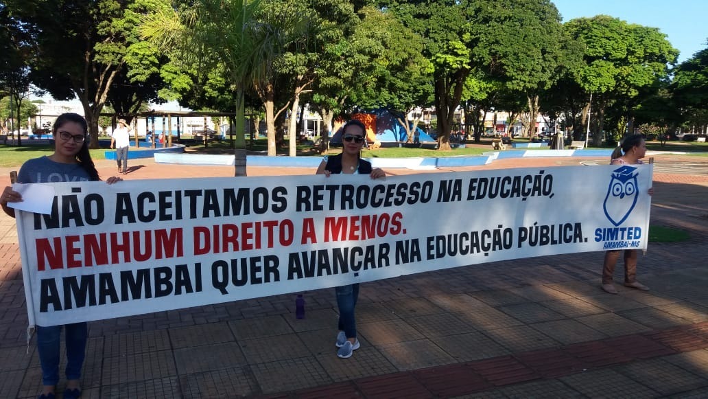 A convocação em Amambai está sendo feita pelo Simted / Foto: Assessoria