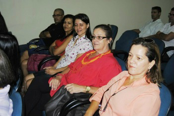 Presidente do Simted de Amambai participa da 1ª sessão do legislativo Presidente do Simted, Olga Tobias, na abertura dos trabalhos do legislativo municipalFoto: Moreira Produções
