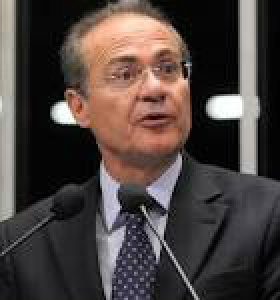Presidente do Senado usou avião da FAB para ir a casamento, diz jornal Presidente do senado, Renan Calheiros (PMDB/AL)