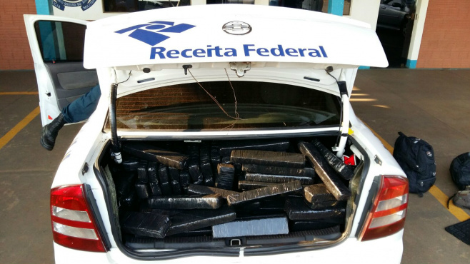 Em Amambai, foragido é preso com 578 quilos de maconha