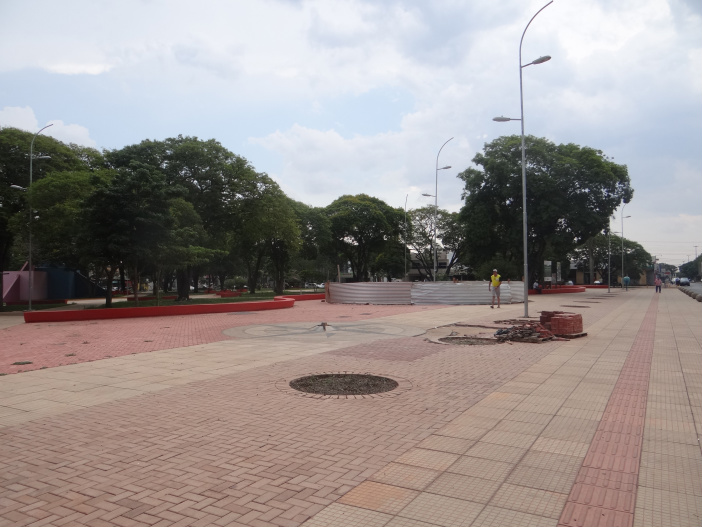 Praça Central de Amambai / Foto: Moreira Produções
