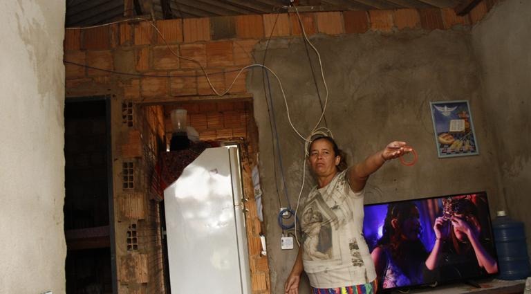 Moradora Francisca do NascimentoFoto: Edemir Rodrigues