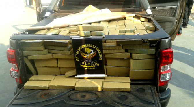 DOF apreende mais de 1,3 tonelada de maconha em Amambai