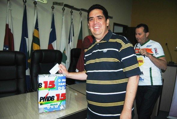 Advogado Odil Puques assume direção do PMDB de Amambai Advogado Odil Puques, presidente do diretório municipal do PMDBFoto: Moreira Produções