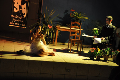Uma noite com Cecília Meireles: peça teatral foi apresentada em Amambai