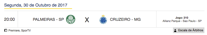 Jogo de hoje (30) - Palmeiras x Cruzeiro- 31ª Rodada Jogo de hoje (30) - Palmeiras x Cruzeiro- 31ª Rodada