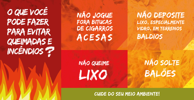 Ação humana é responsável por mais de 90% dos incêndios no País