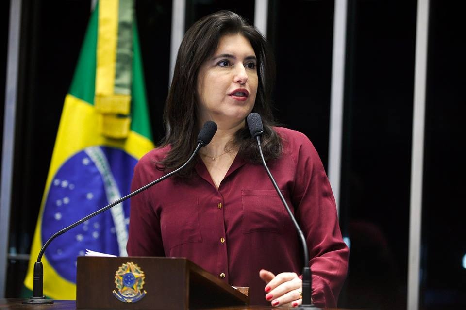 Definição sobre candidatura do MDB sai na quinta, diz Simone Tebet Senadora Simone Tebet (MDB/MS) / Foto: Divulgação