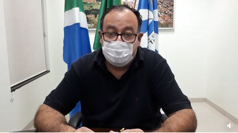 Prefeito de Amambai, Dr. Bandeira / Foto: Reprodução