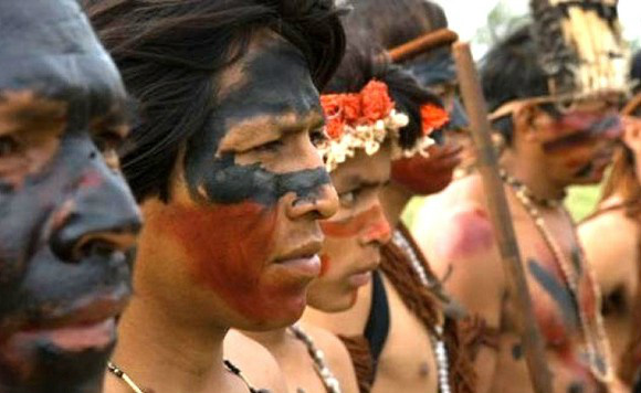 Manifesto da etnia Guarani critica demora na demarcação de terras indígenas Foto/Divulgação