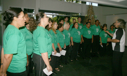 SAD prorroga inscrições para o Coral dos Servidores Públicos Foto: Luiz Valney