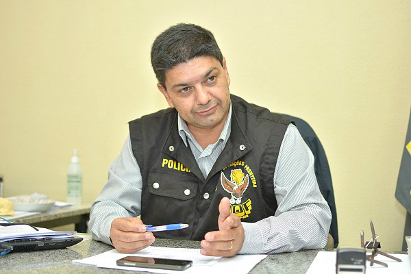 Comandante do Departamento de Operações de Fronteira (DOF), coronel Ary Carlos Barbosa. / Foto: SEJUSP